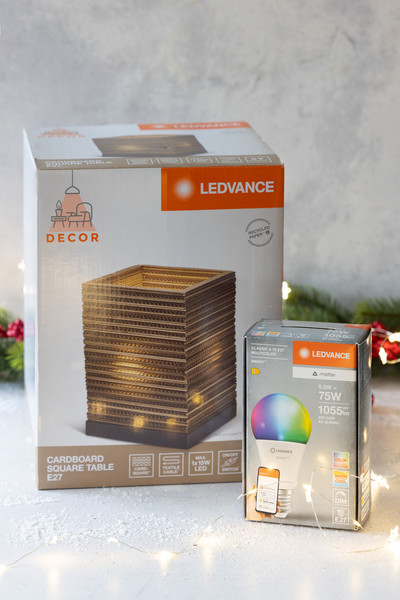 OSRAM LED Zubehör SMART+ MATTER CLASSIC shapes Multicolor  9.5W 827...865 Multicolor E27 SINGLE PACK Dimmbar RGBTW 4058075851207