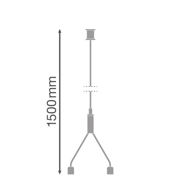 LEDVANCE Zubehör Suspension Wire Linear IndiviLED ⌀1cm 4099854215551