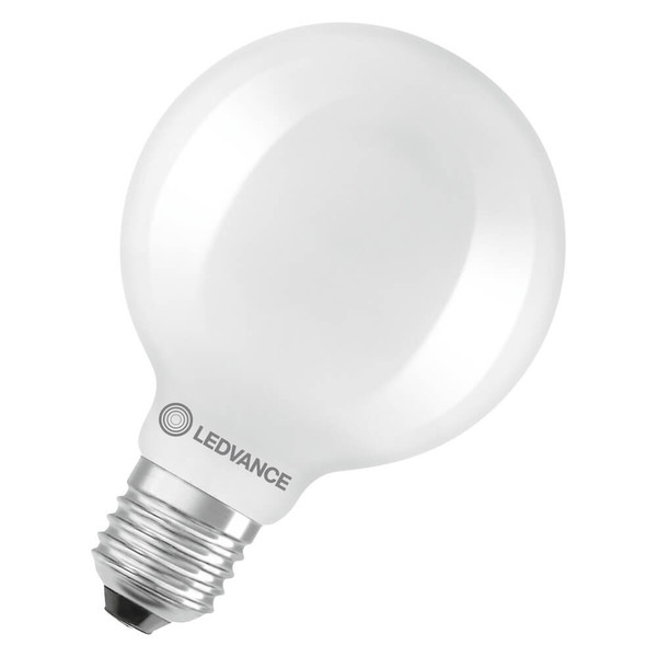 LEDVANCE LED Lampe E27 Classic Globe Filament S matt G95 3.8W 806lm Warmweiss 2700K wie 60W höchste Effizienzklasse A 4099854237010
