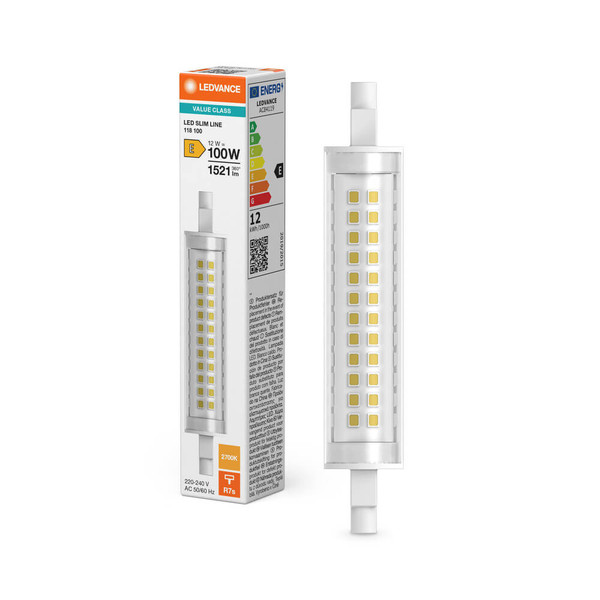 LEDVANCE LED Lampe R7s Slim Line 300° P 12W 1521lm Warmweiss 2700K wie 100W 4099854267680