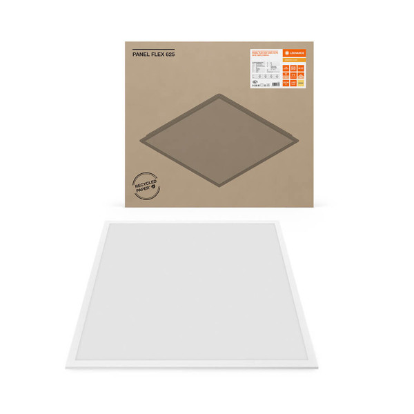 LEDVANCE LED Panel PL Flex S DALI 62x62cm Power Select 32W-27W-22W-17W Warmweiss 3000K IP40 4099854276583