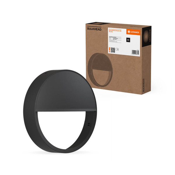 LEDVANCE Zubehör Bulkhead Round Eyelid 250BK RD ⌀26cm 4099854286759