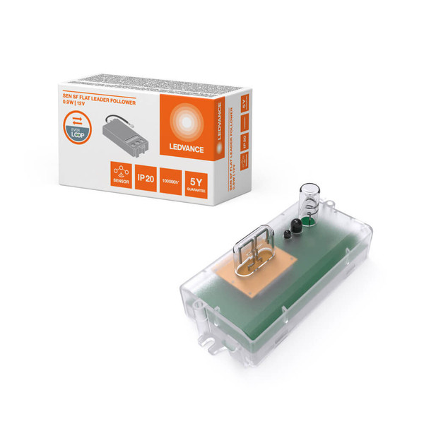 LEDVANCE Zubehör Surface Flat Sensor Leader Follower Aufbaumontage 9x4cm 4099854292897