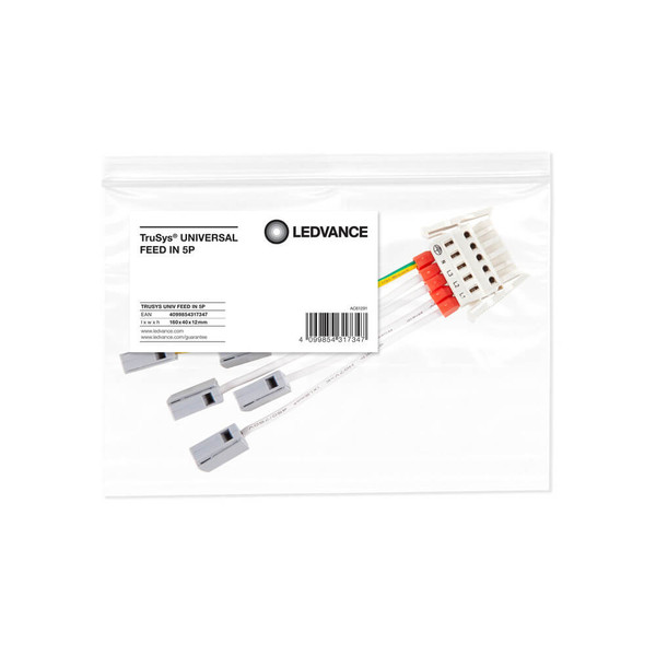 LEDVANCE Zubehör TruSys Universal Feed-IN 5P 16x4cm 4099854317347