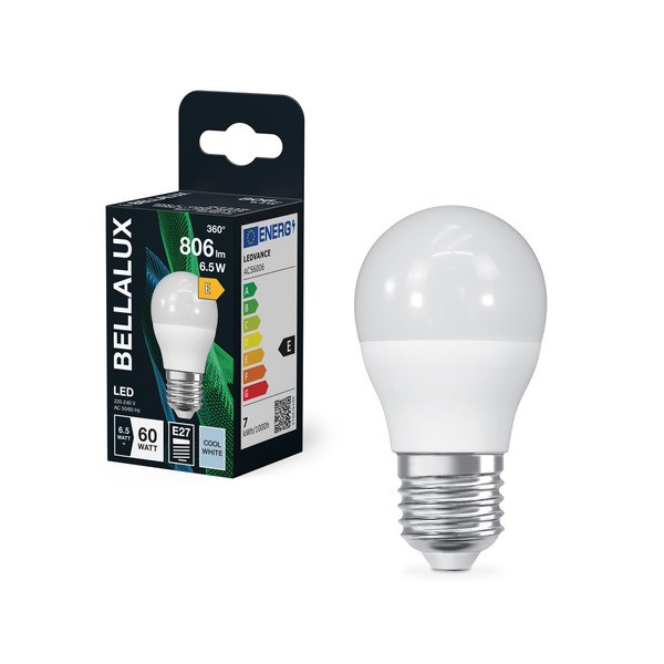 BELLALUX LED Leuchtmittel BELLALUX CLP 7.5W 840 Frosted E27 Neutralweiss 4099854317996