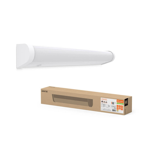 LEDVANCE LED Lichtleiste Linear MR 56x8cm 11W-8W-6W warm-/neutralweiss 3000/4000K CCT IP44 4099854401831