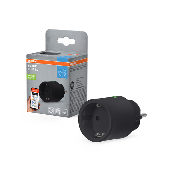 OSRAM Zubehör SMART+ MATTER PLUG WITH MATTER TECHNOLOGY EU Black 4099854419225