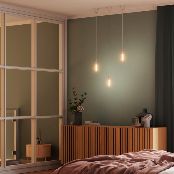 OSRAM Pendelleuchte Vintage 1906 PenduLum Bell White 4099854419379