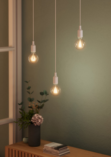 OSRAM Pendelleuchte Vintage 1906 PenduLum Bell White 4099854419379