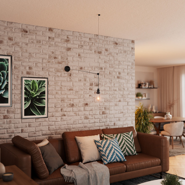 OSRAM Pendelleuchte Vintage 1906 PenduLum Black 4099854419393