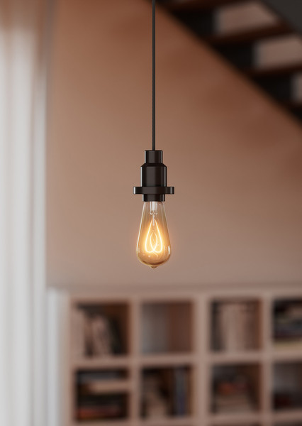 OSRAM Pendelleuchte Vintage 1906 PenduLum Black 4099854419393