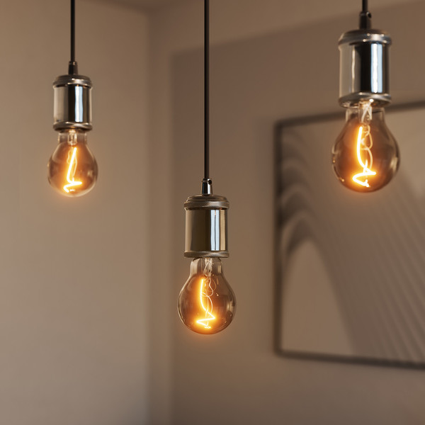 OSRAM Pendelleuchte Vintage 1906 PenduLum Bobbin Gun Metal 4099854419430