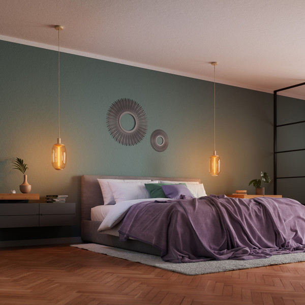 OSRAM Pendelleuchte Vintage 1906 PenduLum Needle Beige 4099854419478