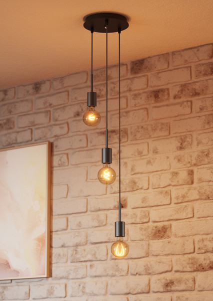 OSRAM Pendelleuchte Vintage 1906 PenduLum Needle Dark Grey 4099854419492