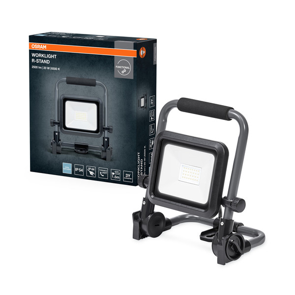 OSRAM LED Aussen-Strahler WORKLIGHTS VALUE R-STAND 20W 865 Kaltweiss 4099854430398