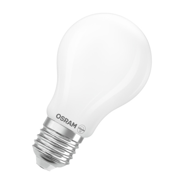 OSRAM LED Leuchtmittel LED Retrofit CLASSIC A DIM 1.8W 827 Frosted E27 Dimmbar Warm weiß 4099854443787