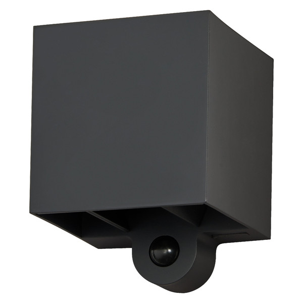 OSRAM LED Aussenleuchte Endura Style Sensor USB Adjustable Beam Dark Gray Warm weiß 4099854444357