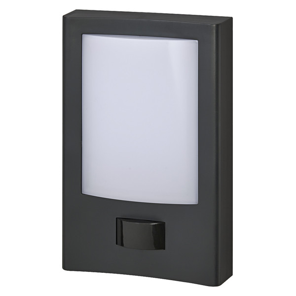 OSRAM LED Aussenleuchte Endura Style Entrance Sensor Dark Gray Warm weiß 4099854444432
