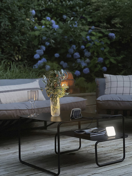 OSRAM LED Aussenleuchte NIGHTLUX SOLAR 840 DIM USB Grey Dimmbar Neutralweiss 4099854444517