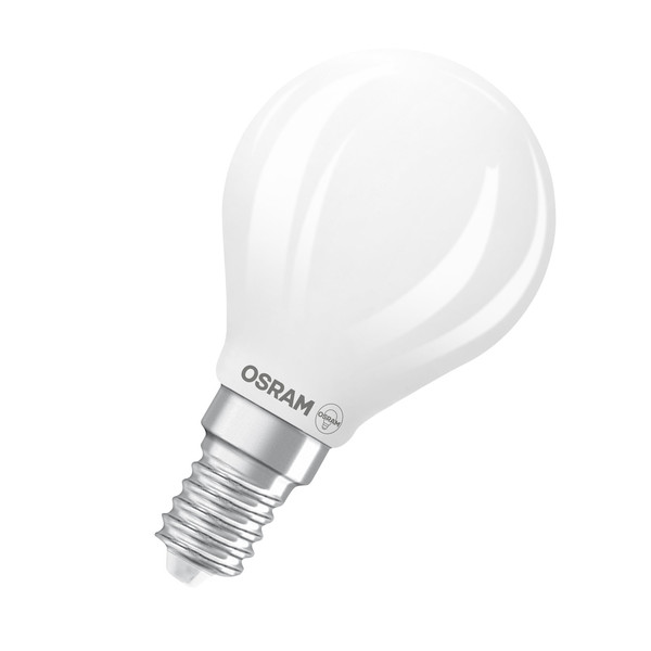 OSRAM LED Leuchtmittel LED Retrofit CLASSIC P DIM 3.4W 840 Frosted E14 Dimmbar Neutralweiss 4099854444647