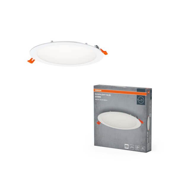 OSRAM LED Einbauleuchte LED SPOT AND DOWNLIGHT RECESS SLIM 225mm 22W 4000K Neutralweiss 4099854445248
