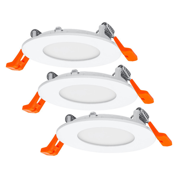 OSRAM LED Einbauleuchte LED SPOT AND DOWNLIGHT RECESS SLIM 3 x 85mm 3000K Warm weiß 4099854445866