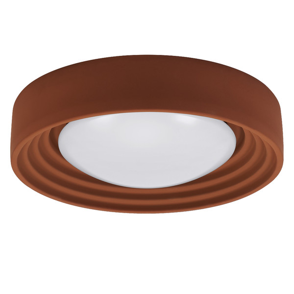 OSRAM LED Deckenleuchte Orbis Concrete 400MM 18W 830 Click Dim Brown Dimmbar Warm weiß 4099854446719