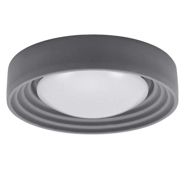 OSRAM LED Deckenleuchte Orbis Concrete 400MM 18W 830 Click Dim Gray Dimmbar Warm weiß 4099854446733
