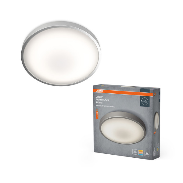 OSRAM LED Decken-Wandleuchte ORBIS CCT / DIM Remote-CCT 410mm 25W Tunable White 4099854446931