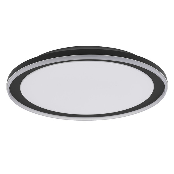 OSRAM LED Decken-Wandleuchte Orbis Pederson 550MM 36W 830 Black Warm weiß 4099854449802