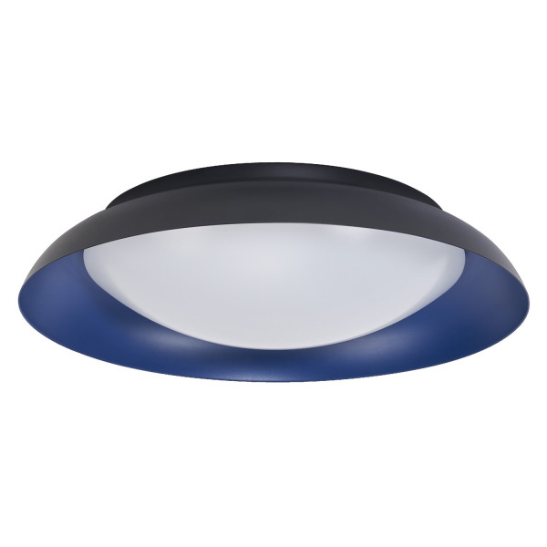 OSRAM LED Deckenleuchte Orbis Plate 430MM 35W 830 Click DIM Black and Blue Dimmbar Warm weiß 4099854449901