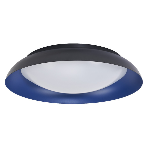OSRAM LED Deckenleuchte Orbis Plate 480MM 45W 830 Click DIM Black and Blue Dimmbar Warm weiß 4099854449963