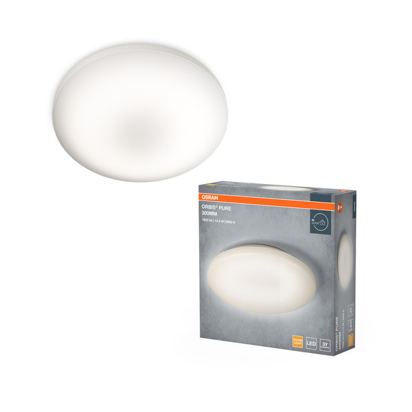 OSRAM LED Decken-Wandleuchte ORBIS Pure 300mm 14.5W Warm weiß 4099854450020