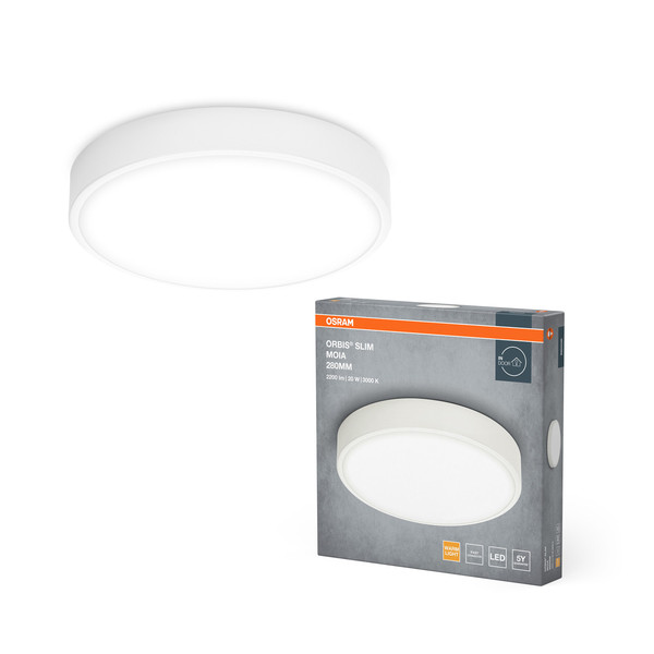 OSRAM LED Deckenleuchte CEILING MOIA 280mm 20W White Warm weiß 4099854450082