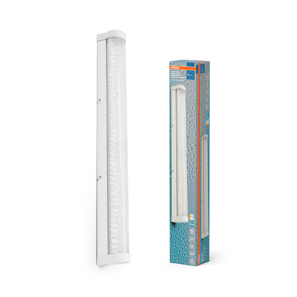 OSRAM LED Deckenleuchte Orbis Tube Bubble Glass 60CM Click CCT DIM IP44  White Dimmbar Warm weiß,Kalt weiß 4099854450662