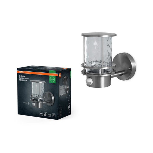 OSRAM Aussen-Wandleuchte ENDURA CLASSIC POST Sensor Up E27 4099854452291