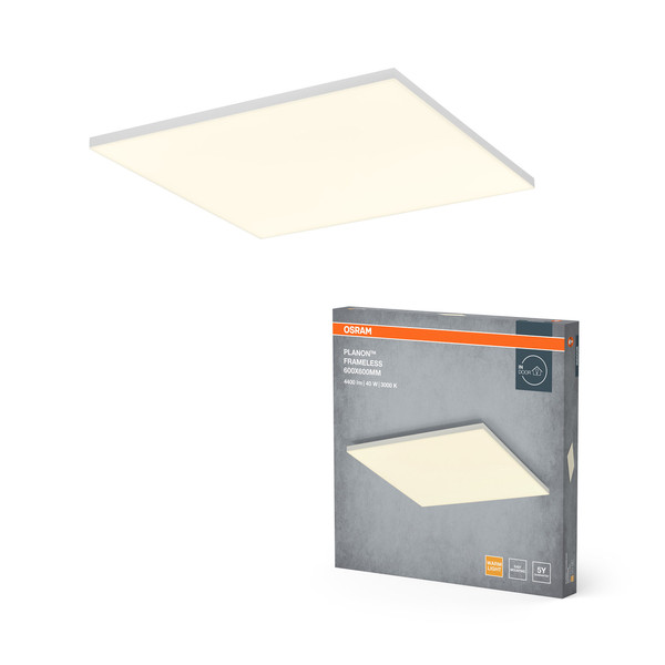OSRAM LED Deckenleuchte PLANON™ Frameless 600x600mm 40W 830 White Warm weiß 4099854452451