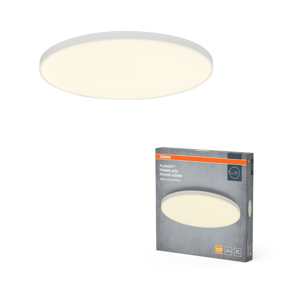 OSRAM LED Deckenleuchte PLANON™ Frameless Round 450mm 28W 830 White Warm weiß 4099854452666