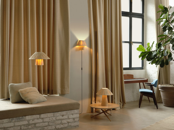 OSRAM Wandleuchte Decor Bamboo Paper Hut Wall 1XE27 Brown 4099854452895