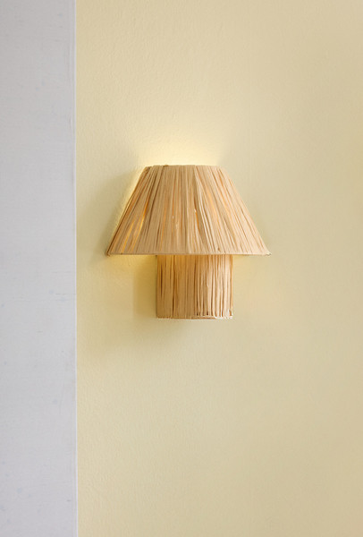 OSRAM Wandleuchte Decor Bamboo Paper Hut Wall 1XE27 Brown 4099854452895