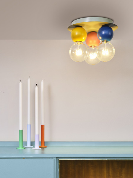 OSRAM Deckenleuchte Decor Bubble Ceiling 3XE27 Multicolor 4099854452949