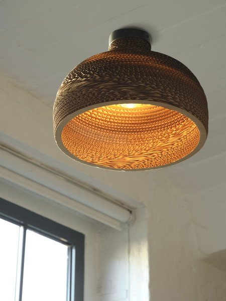 OSRAM Deckenleuchte Decor Cardboard Hat Ceiling E27 Brown 4099854453199