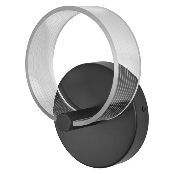 OSRAM LED Wandleuchte Decor Circle Wall 8W Click CCT Black Warm weiß,Kalt weiß,Kaltes Tageslicht 4099854453410