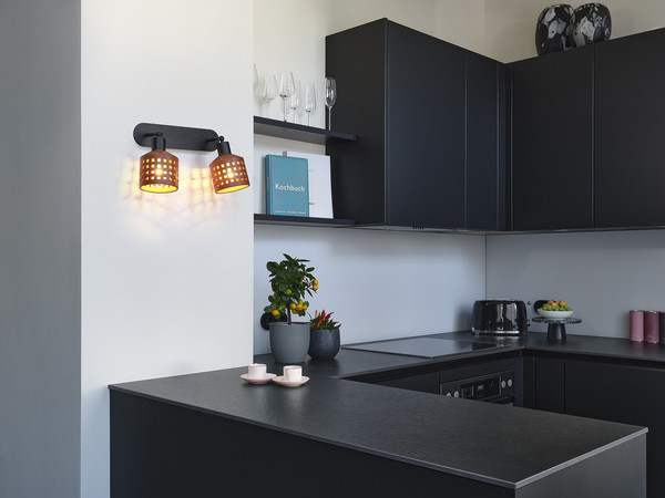 OSRAM Wandleuchte Decor Clay Windows Wall 2XE27 Brown 4099854453519