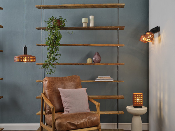 OSRAM Wandleuchte Decor Clay Windows Wall 2XE27 Brown 4099854453519