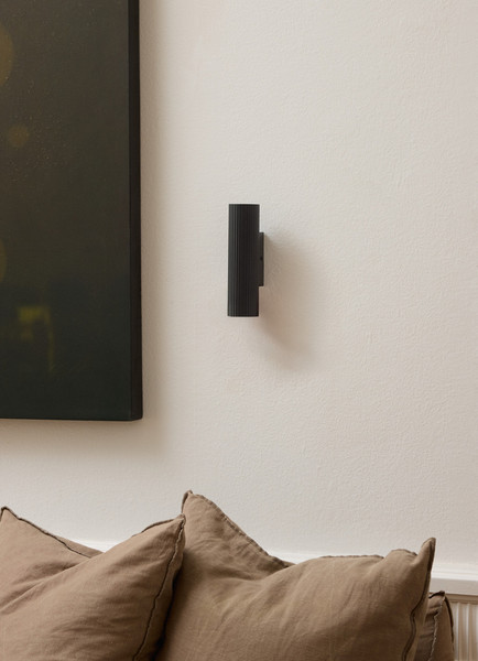 OSRAM Wandleuchte Decor Drums Wall Updown 2XGU10 Black 4099854453595