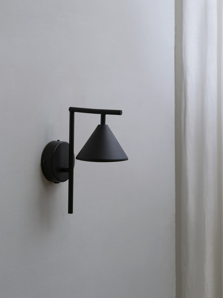 OSRAM LED Wandleuchte Decor Fuji Wall 5W 930 Black Warm weiß 4099854453717