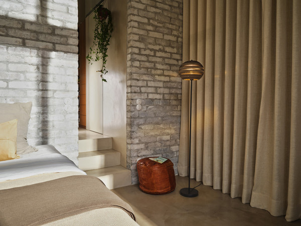 OSRAM Stehlampe Decor Cardboard Ball Floor E27 Brown 4099854453892