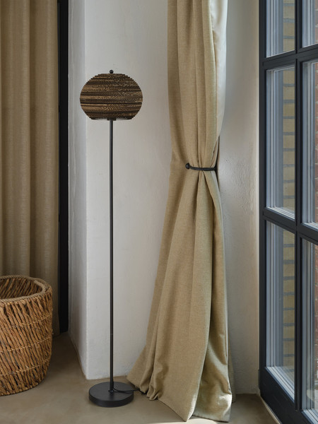 OSRAM Stehlampe Decor Cardboard Ball Floor E27 Brown 4099854453892