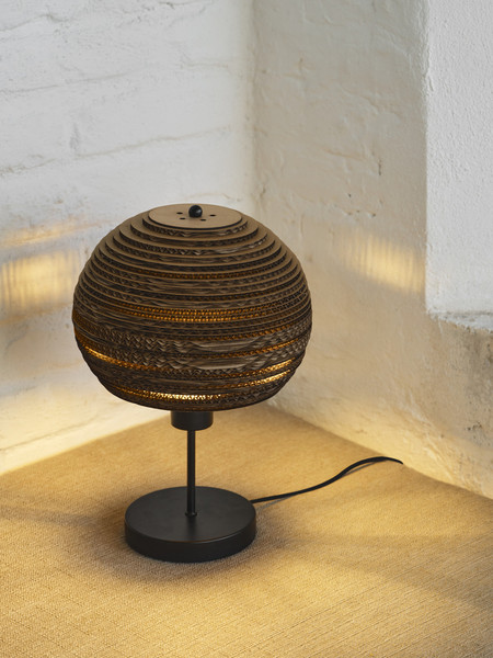 OSRAM Tischleuchte Decor Cardboard Ball Table E27 Brown 4099854453915